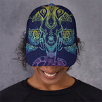 Rainbow Indian Elephant Print Baseball Cap