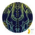 Rainbow Indian Elephant Print Basketball