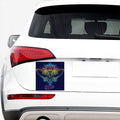 Rainbow Indian Elephant Print Car Sticker
