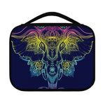 Rainbow Indian Elephant Print Classic Bible Case