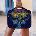 Rainbow Indian Elephant Print Classic Bible Case