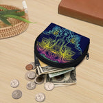 Rainbow Indian Elephant Print Coin Purse