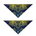 Rainbow Indian Elephant Print Dog Bandana
