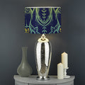Rainbow Indian Elephant Print Drum Lamp Shade
