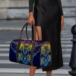 Rainbow Indian Elephant Print Duffle Bag