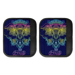 Rainbow Indian Elephant Print Handle Covers