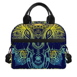 Rainbow Indian Elephant Print Insulated Lunch Bag