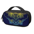 Rainbow Indian Elephant Print Portable Cooler Travel Case