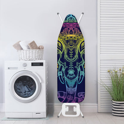 Rainbow Indian Elephant Print Ironing Board Cover