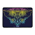 Rainbow Indian Elephant Print Kitchen Mat