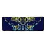 Rainbow Indian Elephant Print Long Kitchen Mat