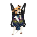 Rainbow Indian Elephant Print Pet Carrier Backpack
