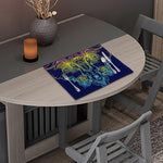 Rainbow Indian Elephant Print Placemat