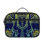Rainbow Indian Elephant Print Portable Lunch Bag