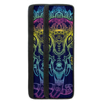 Rainbow Indian Elephant Print Refrigerator Handle Covers