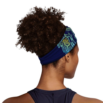 Rainbow Indian Elephant Print Sports Headband