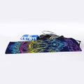 Rainbow Indian Elephant Print Sports Towel