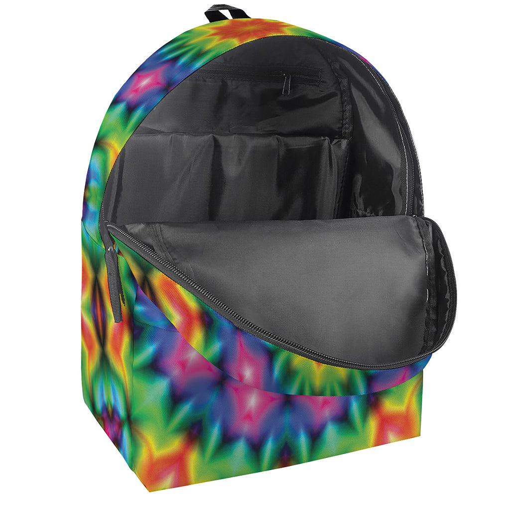 Rainbow Kaleidoscope Print Backpack