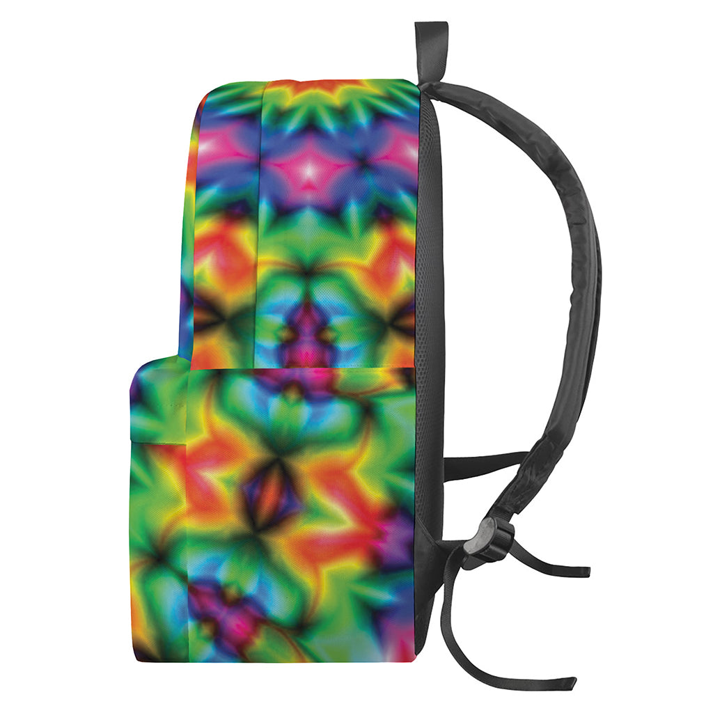 Rainbow Kaleidoscope Print Backpack