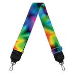Rainbow Kaleidoscope Print Bag Strap