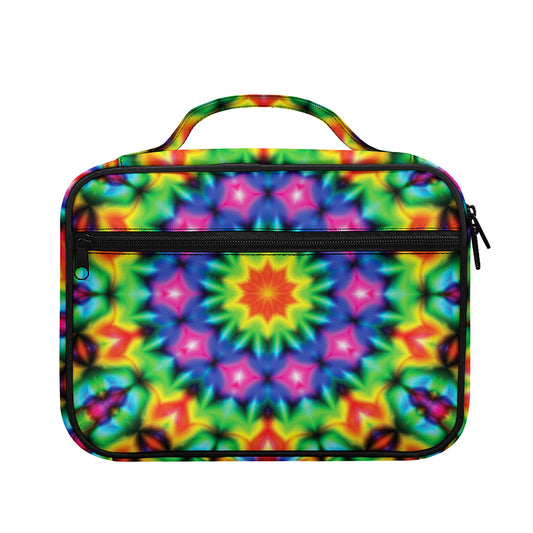 Rainbow Kaleidoscope Print Briefcase Bible Bag