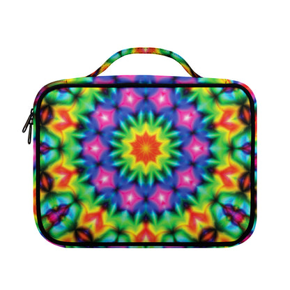 Rainbow Kaleidoscope Print Briefcase Bible Bag