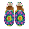 Rainbow Kaleidoscope Print Casual Shoes