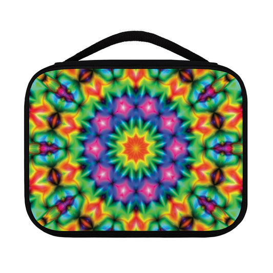 Rainbow Kaleidoscope Print Classic Bible Case