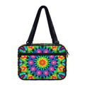 Rainbow Kaleidoscope Print Double Strap Bible Bag
