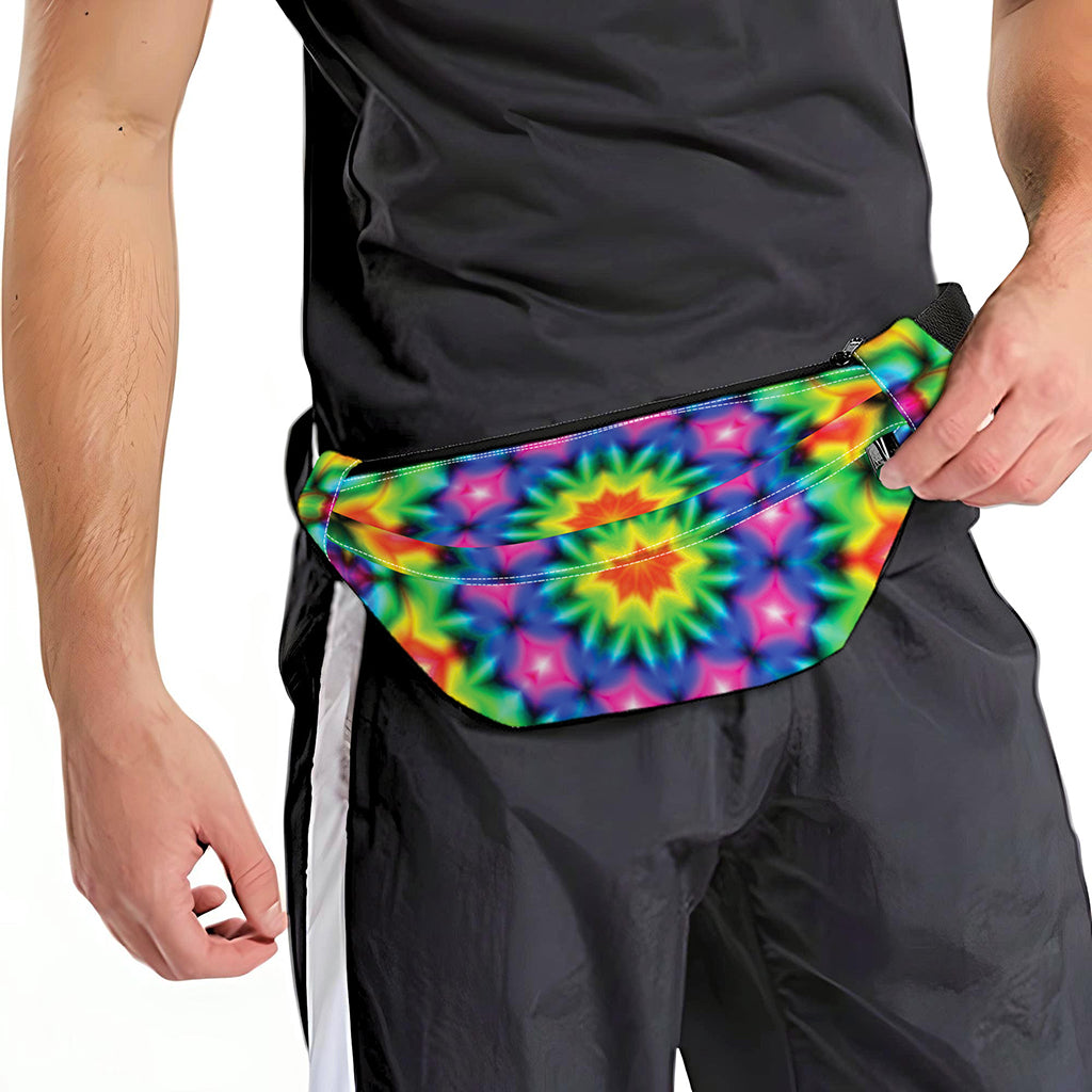 Rainbow Kaleidoscope Print Fanny Pack