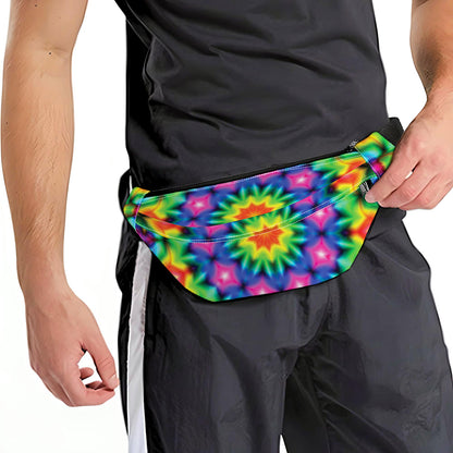 Rainbow Kaleidoscope Print Fanny Pack