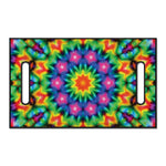 Rainbow Kaleidoscope Print Golf Cart Seat Cover