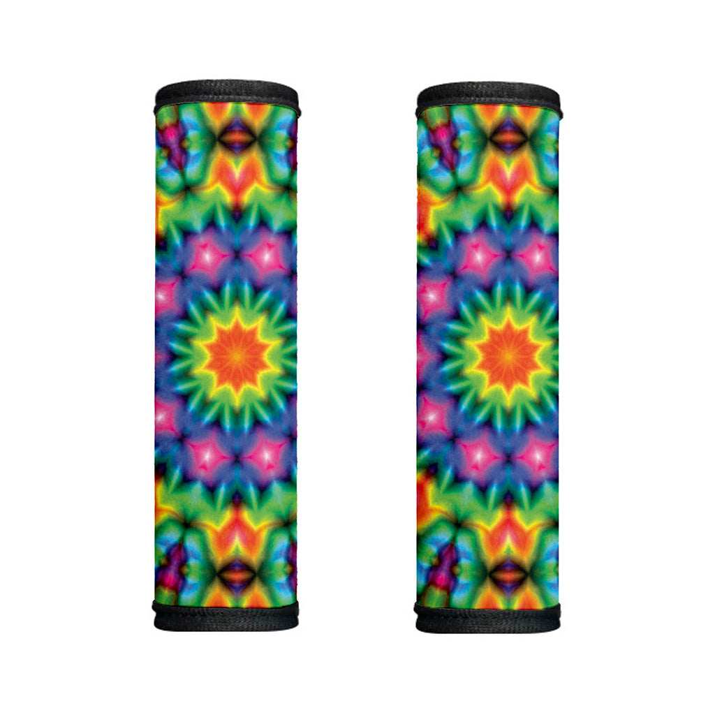 Rainbow Kaleidoscope Print Handle Covers