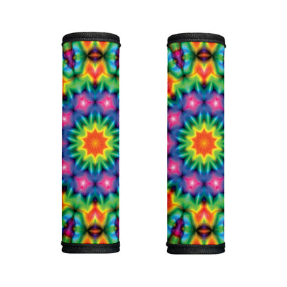 Rainbow Kaleidoscope Print Handle Covers