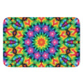 Rainbow Kaleidoscope Print Indoor Door Mat