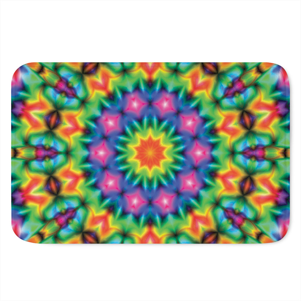 Rainbow Kaleidoscope Print Indoor Door Mat