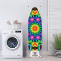 Rainbow Kaleidoscope Print Ironing Board Cover
