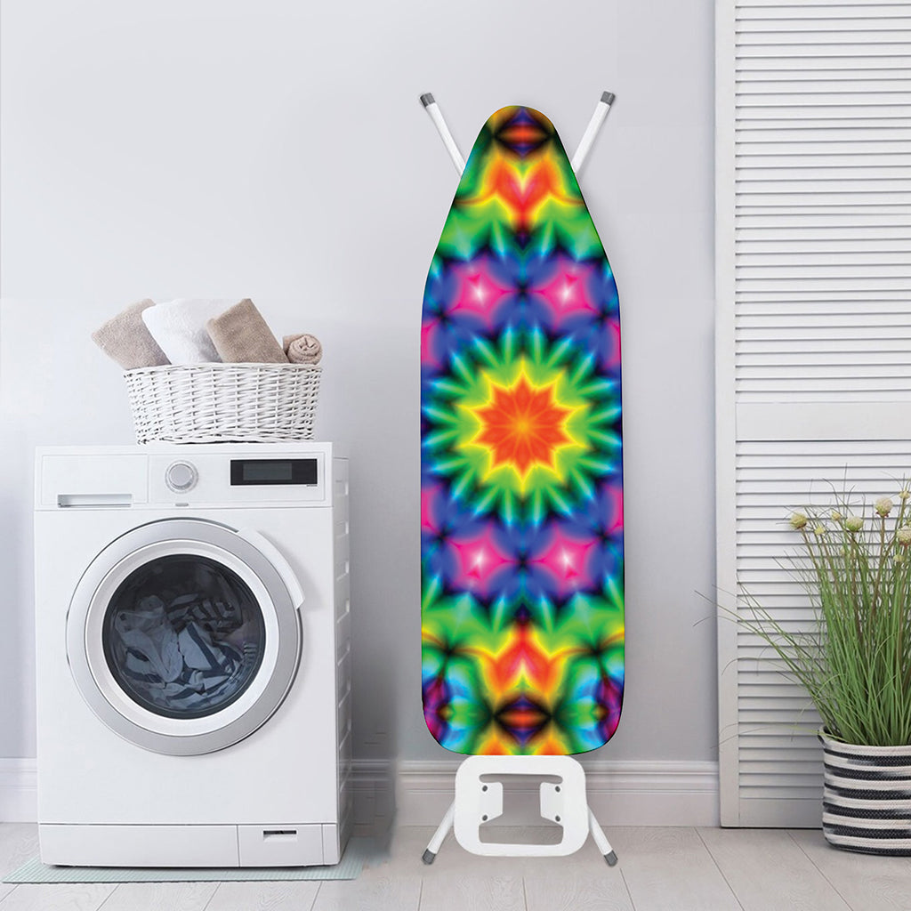 Rainbow Kaleidoscope Print Ironing Board Cover