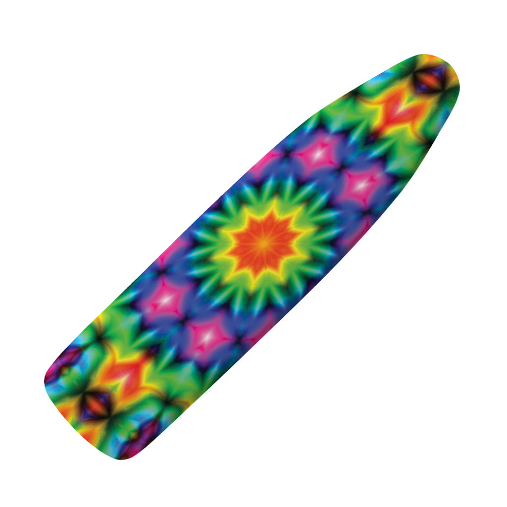 Rainbow Kaleidoscope Print Ironing Board Cover