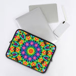 Rainbow Kaleidoscope Print Laptop Sleeve