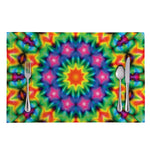 Rainbow Kaleidoscope Print Placemat