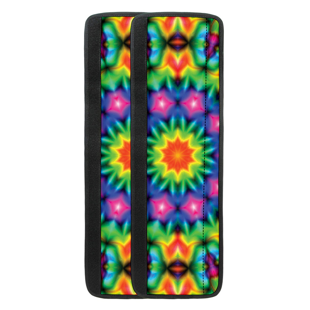 Rainbow Kaleidoscope Print Refrigerator Handle Covers