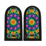 Rainbow Kaleidoscope Print Skillet Handle Cover