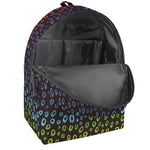 Rainbow Leopard Pattern Print Backpack