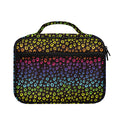 Rainbow Leopard Pattern Print Briefcase Bible Bag
