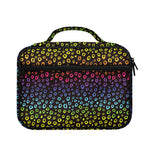 Rainbow Leopard Pattern Print Briefcase Bible Bag