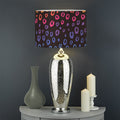 Rainbow Leopard Pattern Print Drum Lamp Shade