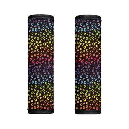 Rainbow Leopard Pattern Print Handle Covers