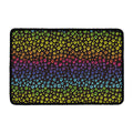 Rainbow Leopard Pattern Print Kitchen Mat