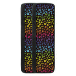 Rainbow Leopard Pattern Print Refrigerator Handle Covers